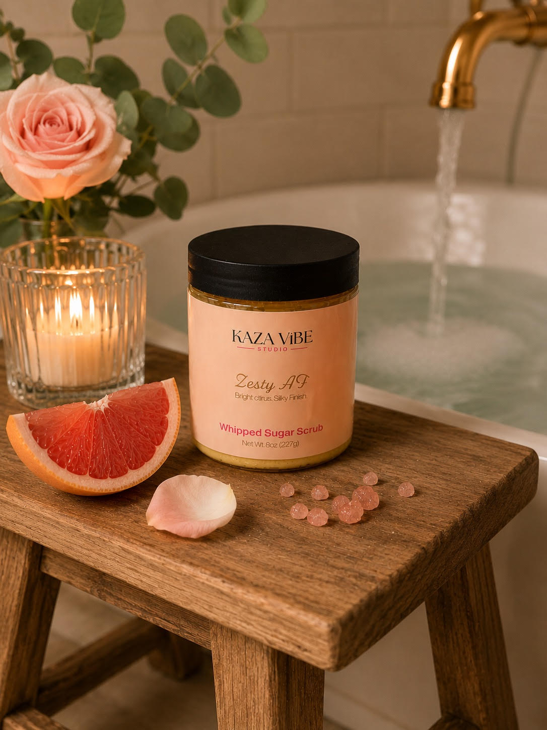 Zesty AF Whipped Sugar Scrub